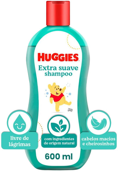 Shampoo Infantil Huggies Extra Suave